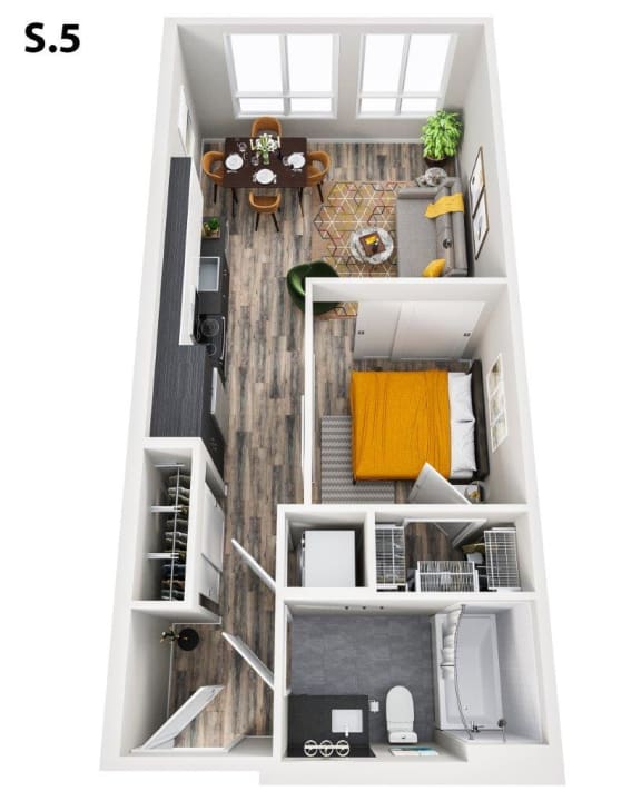 Floor Plans of Geo in Shoreline, WA